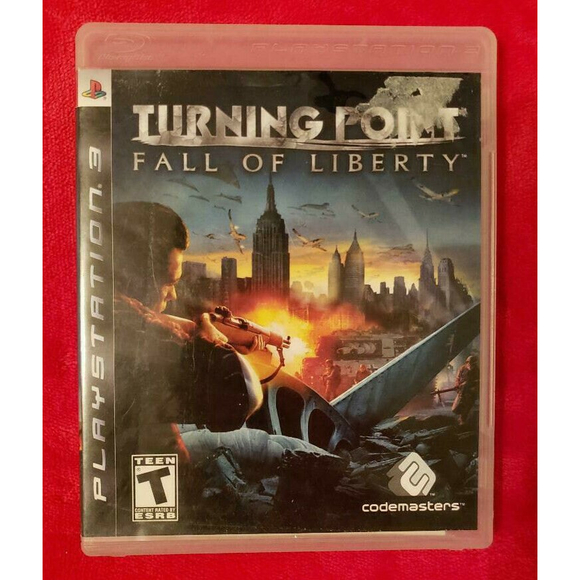 Turning Point: Fall of Liberty 2008 PlayStation 3 PS3 Complete w/ Manual - Picture 1 of 4